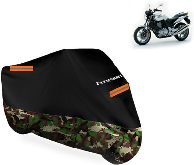 Horseyaart Waterproof Two Wheeler Cover for Honda(CBF, Multicolor)