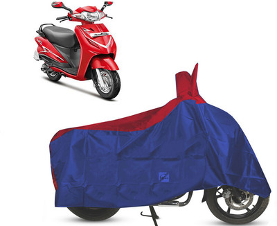 EGAL Waterproof Two Wheeler Cover for Hero(Duet LX 110CC, Red)