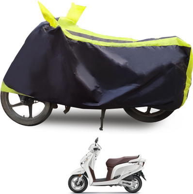 Euro Care Waterproof Two Wheeler Cover for Honda(Aviator, Yellow)