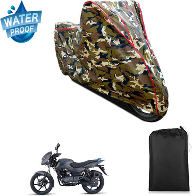 PAGORA Waterproof Two Wheeler Cover for Bajaj(Pulsar 125 Neon BS6, Yellow)