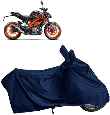 DIGGU Two Wheeler Cover for KTM(250 Duke BS6, Blue)