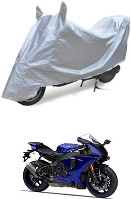 APNEK Waterproof Two Wheeler Cover for Yamaha(Silver)