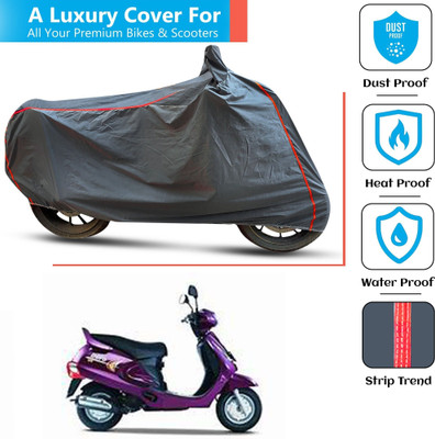 FAMEXON Waterproof Two Wheeler Cover for Mahindra(Duro 125, Grey)