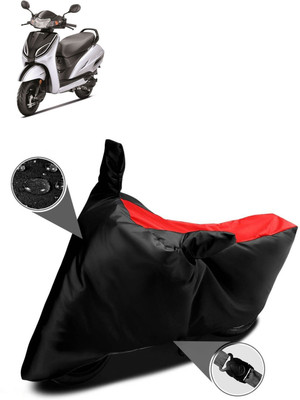 DeepShakshi AUTOMOTIVE Two Wheeler Cover for Honda(Activa 5G, Red, Black)