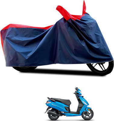 PAGORA Waterproof Two Wheeler Cover for Hero(Dash, Black, Red)