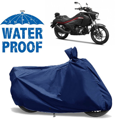 AutoGalaxy Waterproof Two Wheeler Cover for TVS(Intruder, Blue)