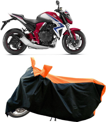 DeepShakshi AUTOMOTIVE Waterproof Two Wheeler Cover for Honda(CB 1000R, Orange)