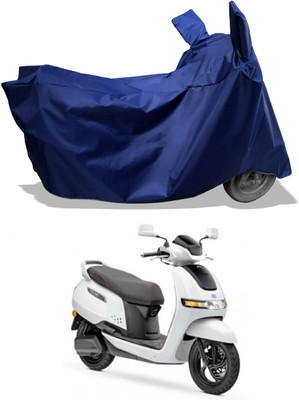 Amexride Two Wheeler Cover for TVS(iQube, Blue)