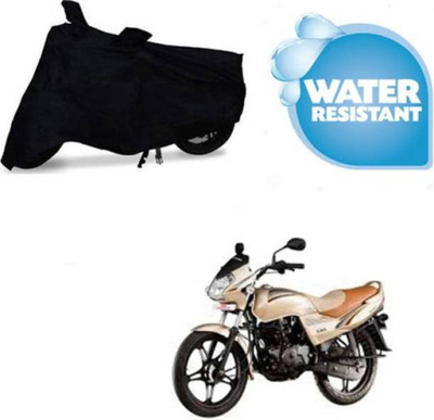 RAAMKM Two Wheeler Cover for Hero(Yo Electron, Black)