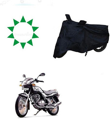 DeepShakshi AUTOMOTIVE Waterproof Two Wheeler Cover for TVS(Fiero F2, Black)