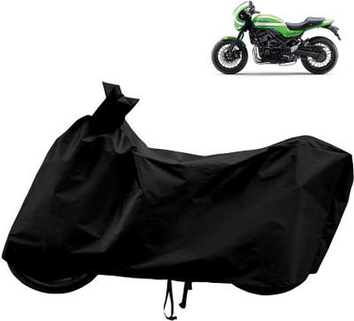 Horseyaart Waterproof Two Wheeler Cover for Kawasaki(Z900 RS Cafe Racer BS6, Black)