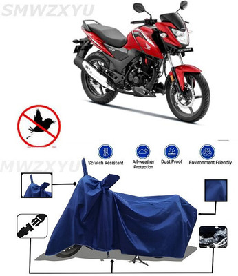 SK AUTO Waterproof Two Wheeler Cover for Honda(SR 160, Blue)