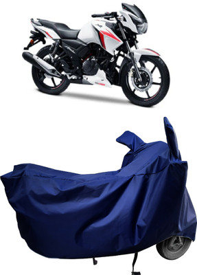 Amexride Two Wheeler Cover for TVS(Apache RTR 160, Blue)