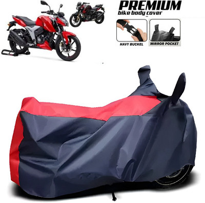 smwzxyu Waterproof Two Wheeler Cover for Honda, Bajaj, Hero, TVS(Red, Blue)