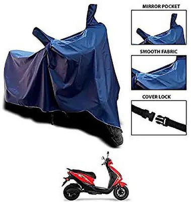 Mdstar Waterproof Two Wheeler Cover for TVS(Wego, Blue)