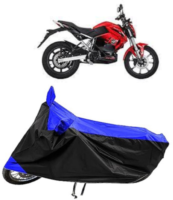 MMSSTAR Waterproof Two Wheeler Cover for Revolt(Motors RV 400 BS6, Blue)