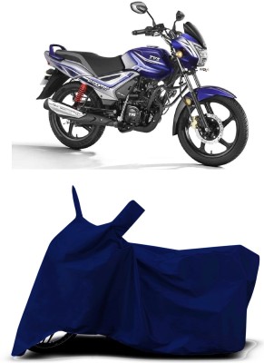 VESMEI Two Wheeler Cover for TVS(Star Euro, Blue)