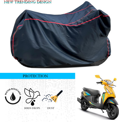 ANTHUB Waterproof Two Wheeler Cover for Hero(Pleasure, Black)