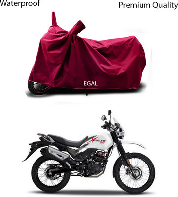 EGAL Waterproof Two Wheeler Cover for Hero(BS6, Maroon)