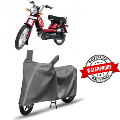 APNEK Two Wheeler Cover for TVS(XL 100, Grey)