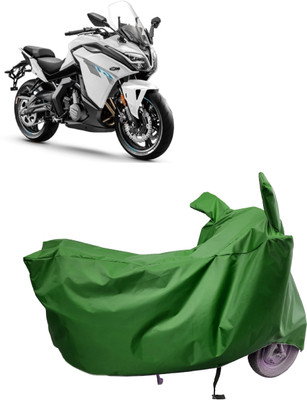 Amexride Two Wheeler Cover for CFMoto(650GT BS6, Maroon)
