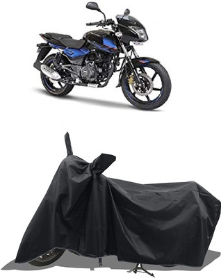 AASHTIK MART Two Wheeler Cover for Bajaj(Pulsar 180 DTS-i, Black)