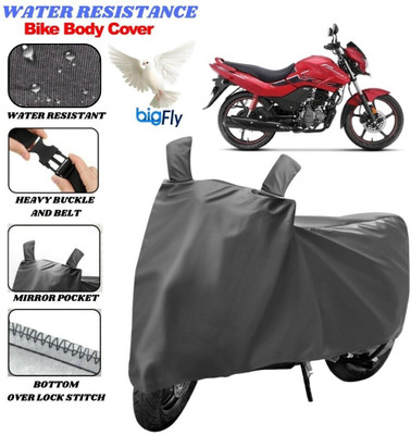 BigFly Two Wheeler Cover for Hero(Passion Xpro, Grey)