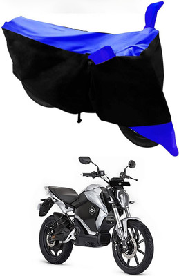 MMSSTAR Waterproof Two Wheeler Cover for Revolt(RV 300, Blue, Black)