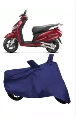 Tritika Waterproof Two Wheeler Cover for Honda(Activa 125, Blue)