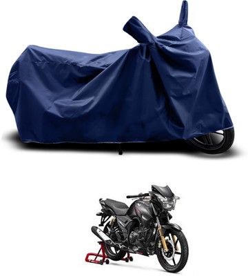 CODOKI Waterproof Two Wheeler Cover for TVS(Apache 150, Blue)