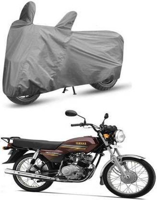 DeepShakshi AUTOMOTIVE Waterproof Two Wheeler Cover for Yamaha(Crux, Grey)