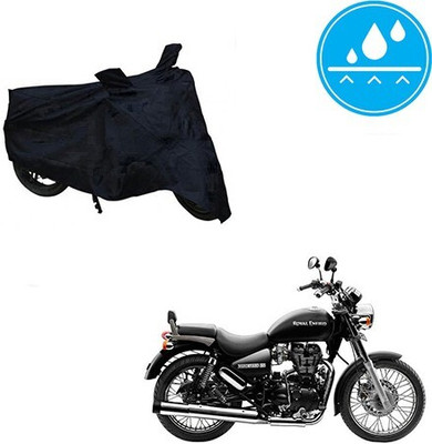 MMSSTAR Waterproof Two Wheeler Cover for Royal Enfield(Thunderbird 500, Black)