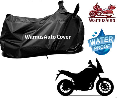 Wamus Auto Waterproof Two Wheeler Cover for Hero(Motocorp Electric Scooter, Black)