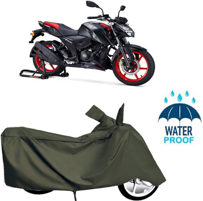 DeepShakshi AUTOMOTIVE Waterproof Two Wheeler Cover for TVS(Green)