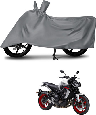 DeepShakshi AUTOMOTIVE Waterproof Two Wheeler Cover for Yamaha(MT 09, Grey)