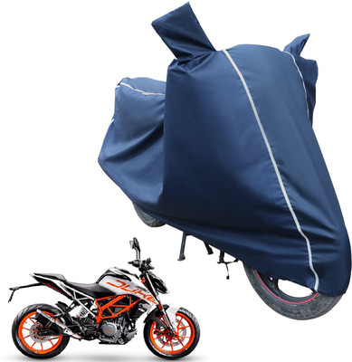 Fit Fly Waterproof Two Wheeler Cover for KTM(Duke 390, Blue)