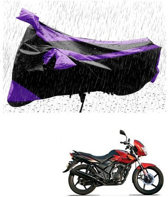 MISSION COLLECTION Waterproof Two Wheeler Cover for TVS(Flame DS 125, Purple)