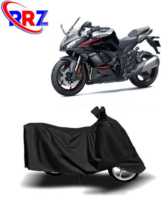 RRZ Waterproof Two Wheeler Cover for Kawasaki(Ninja 1000, Black)