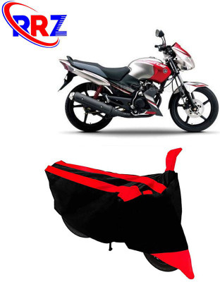 RRZ Waterproof Two Wheeler Cover for Yamaha(Gladiator, Black, Red)