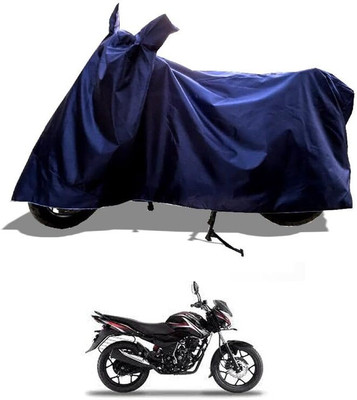 AASHTIK MART Two Wheeler Cover for Bajaj(Discover 150 f, Blue)