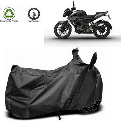 AutoRash Waterproof Two Wheeler Cover for Bajaj(Pulsar NS 200, Black)
