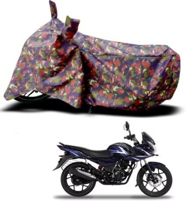 DeepShakshi AUTOMOTIVE Two Wheeler Cover for Bajaj(Discover 150 f, Multicolor)