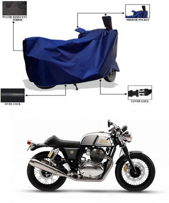 CODOKI Waterproof Two Wheeler Cover for Royal Enfield(Continental GT 650, Blue)