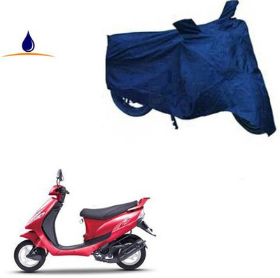 DeepShakshi AUTOMOTIVE Waterproof Two Wheeler Cover for Mahindra(Kine, Blue)