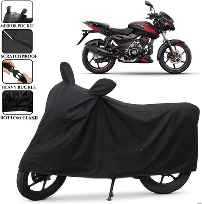 TENNYCER Waterproof Two Wheeler Cover for Bajaj(Platina 125, Black)