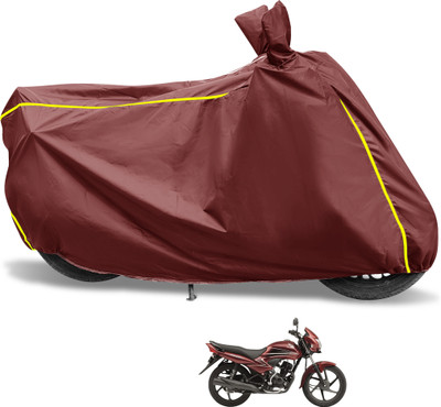 Euro Care Waterproof Two Wheeler Cover for Honda(Dream Yuga, Maroon)