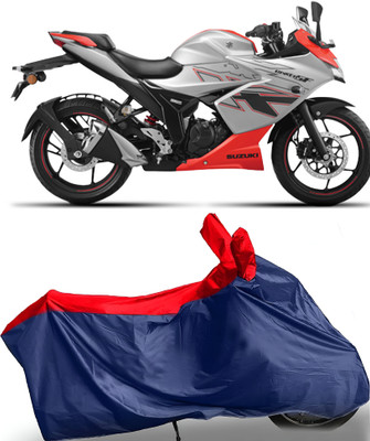 BbcMart Waterproof Two Wheeler Cover for Suzuki(Gixxer SF 250, Red)