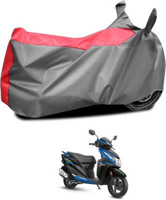 PAGORA Waterproof Two Wheeler Cover for Honda(Dio, Grey, Red)