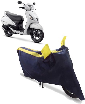 BLUERIDE Two Wheeler Cover for TVS(Jupiter, Yellow)