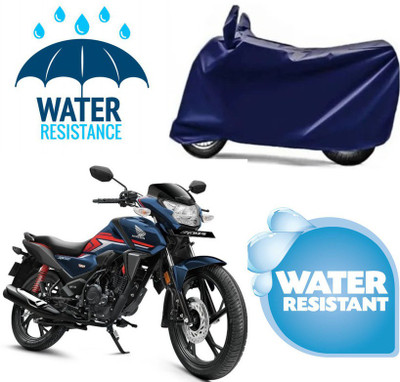 Mdstar Waterproof Two Wheeler Cover for Honda(SP125, Blue)